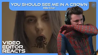 Download Video Editor Reacts to Billie Eilish - You Should See Me In A Crown MP3