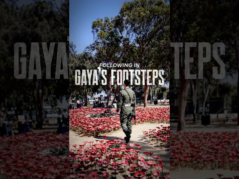 After Gaya was murdered on October 7, her sister followed her path as a combat paramedic. 🩺🕊️