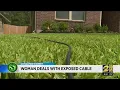 Ask Amy Sudden Link leaves cable exposed in woman s yard