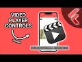 Flutter Tutorial - Player With Controls chewie