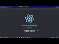 Hindi React js full setup in Visual Studio Code