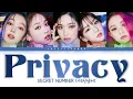 Download Lagu SECRET NUMBER (시크릿넘버) – PRIVACY Lyrics (Color Coded Han/Rom/Eng)