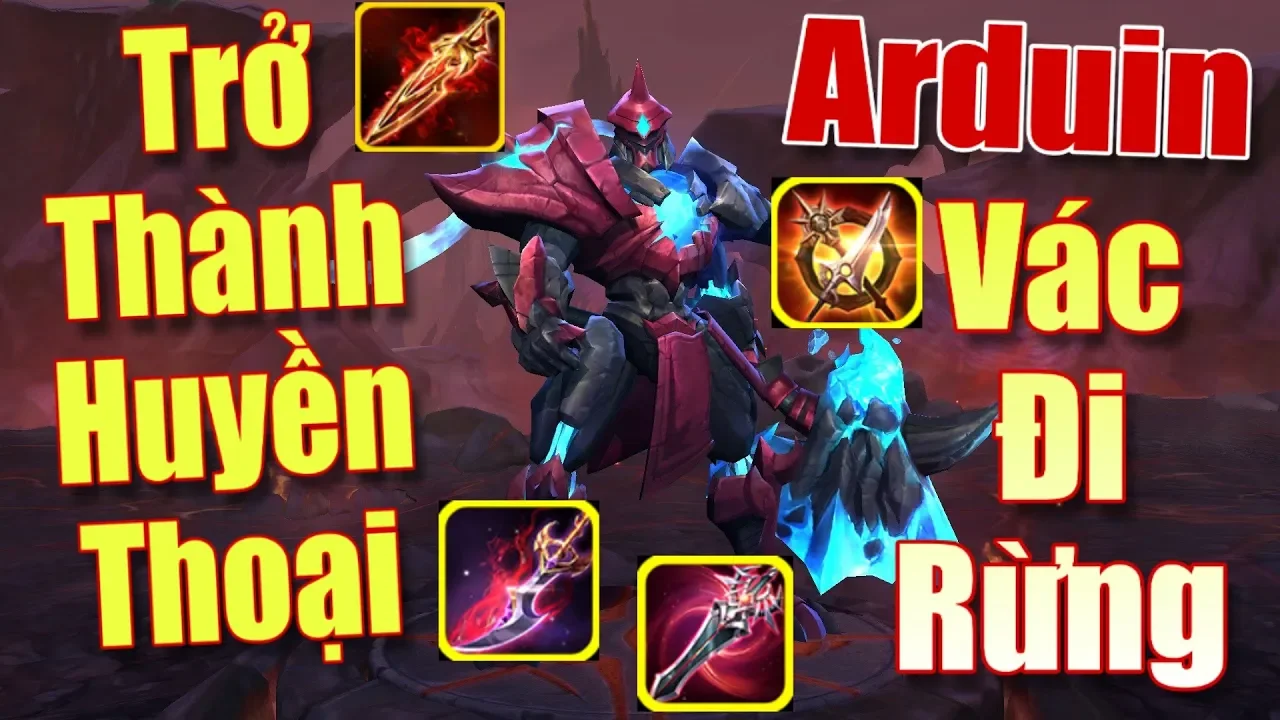 [Gcaothu] Arduin đi rừng trở thành huyền thoại gánh team - Full sát thương mạnh kinh khủng