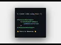 Create using React Intro to Remotion