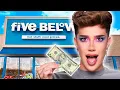 TRYING A FULL FACE OF MAKEUP FROM 5 BELOW