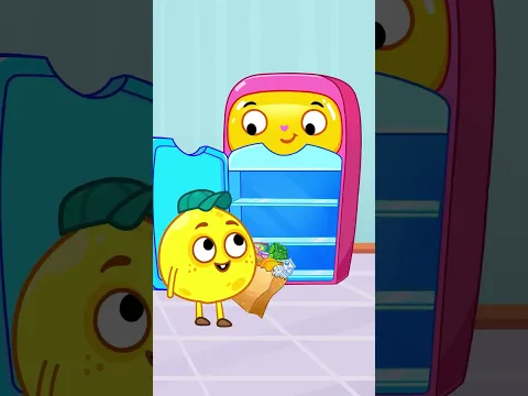 My fridge has a boo-boo! | Healthy vs. unhealthy food song for kids