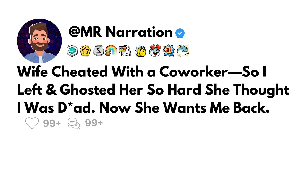 Outline Video Wife Cheated With Coworker—So I Ghosted Her So Hard She Thought I Died. Reddit Stories