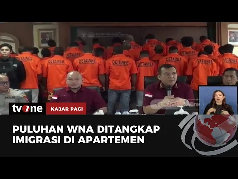 Imigrasi Jakut Jaring 35 WNA Bermasalah dari Salah Satu Apartemen