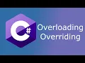 Method overriding and overloading in C