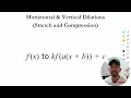 Horizontal Vertical DILATIONS Transformations