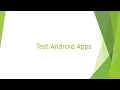 Unit test implementation in Android Studio part-2