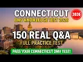 Connecticut DMV Permit Practice Test 2026 150 Real DMV Questions You MUST KNOW
