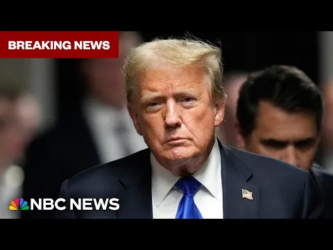 Download MP3 LIVE NOW: Trump found guilty on all 34 counts in historic criminal hush money trial | NBC News NOW