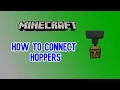 How To Connect Hoppers To A Chest And Other Things Minecraft Xbox