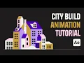 Lagu City Build Animation - After Effects Tutorial