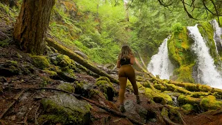 Waterfall HIKE: Beautiful Adventure with Cooking