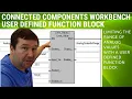 User Defined Function Blocks Connected Components Workbench Micro800