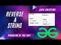 Reverse a String JAVA and C GFG POTD Java Solution Apna Coding