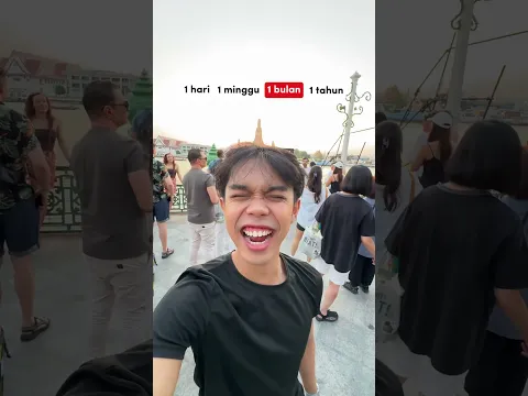 1 HARI VS 1 TAHUN DI THAILAND!!