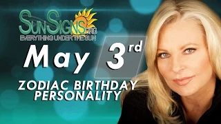 May 3rd Zodiac Horoscope Birt ay Personality - Taurus