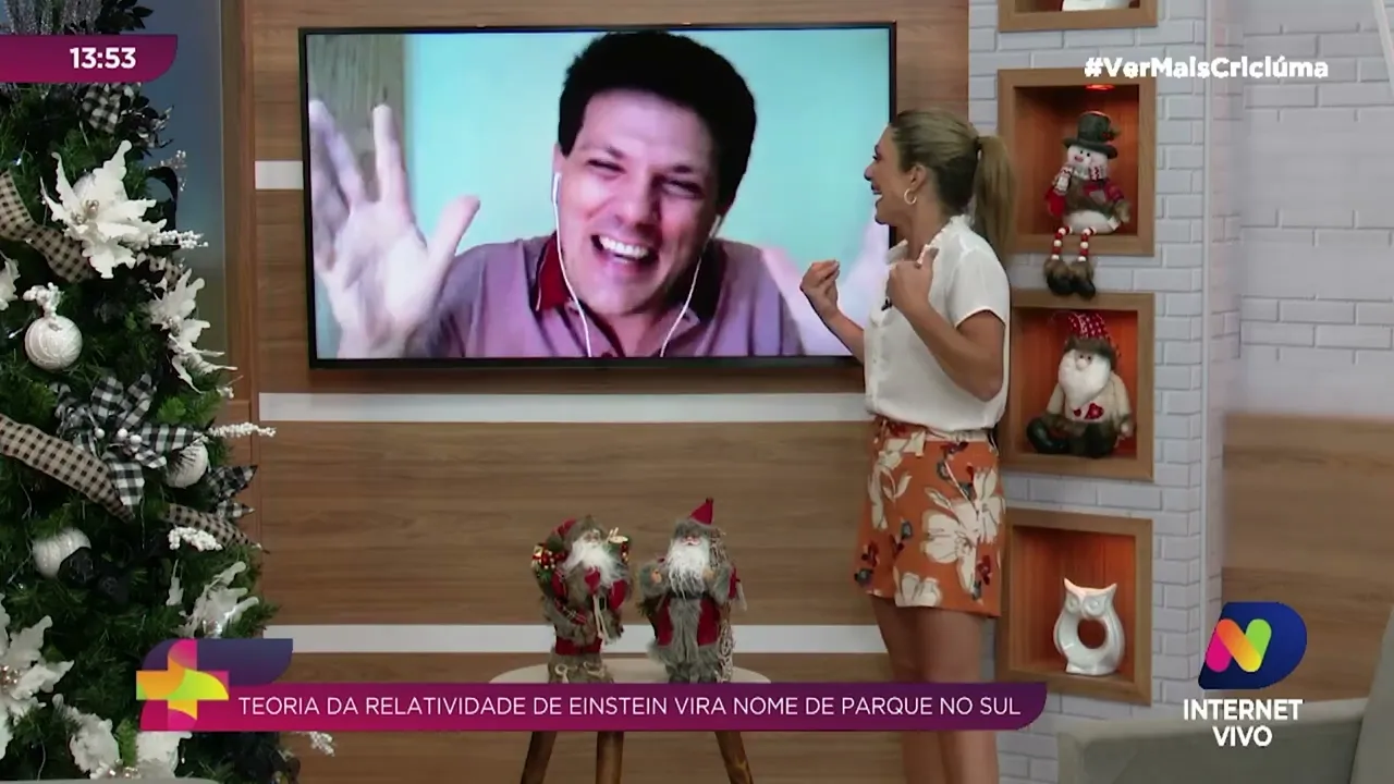 Teoria da relatividade de Einstein vira nome de parque no Sul