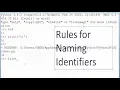 keyword and identifiers in python
