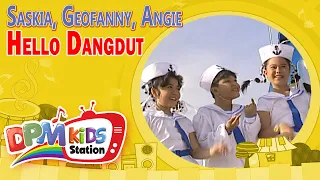 saskia geofanny angie hello dangdut official kids video 