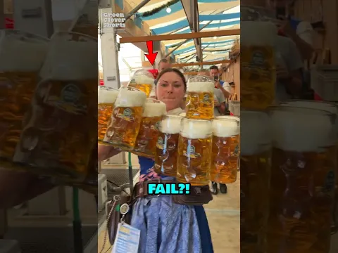 This Woman Carried 18 Beers at Once 😳