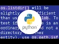 How to count the number of files in a directory using Python