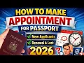 Passport Online Appointment for Lost 2026