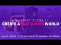 How to Create a Flat or Void World for Your Minecraft Server
