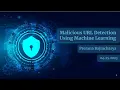 Malicious URL Detection Using Machine Learning