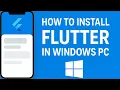 Flutter Setup Windows 2026 Install Flutter VS Code Android Emulator Step by Step