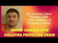 Inmate Charged With Violating Protection Order Via Text Messages