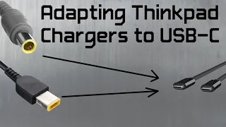 Adapting Thinkpad Chargers to USB-C