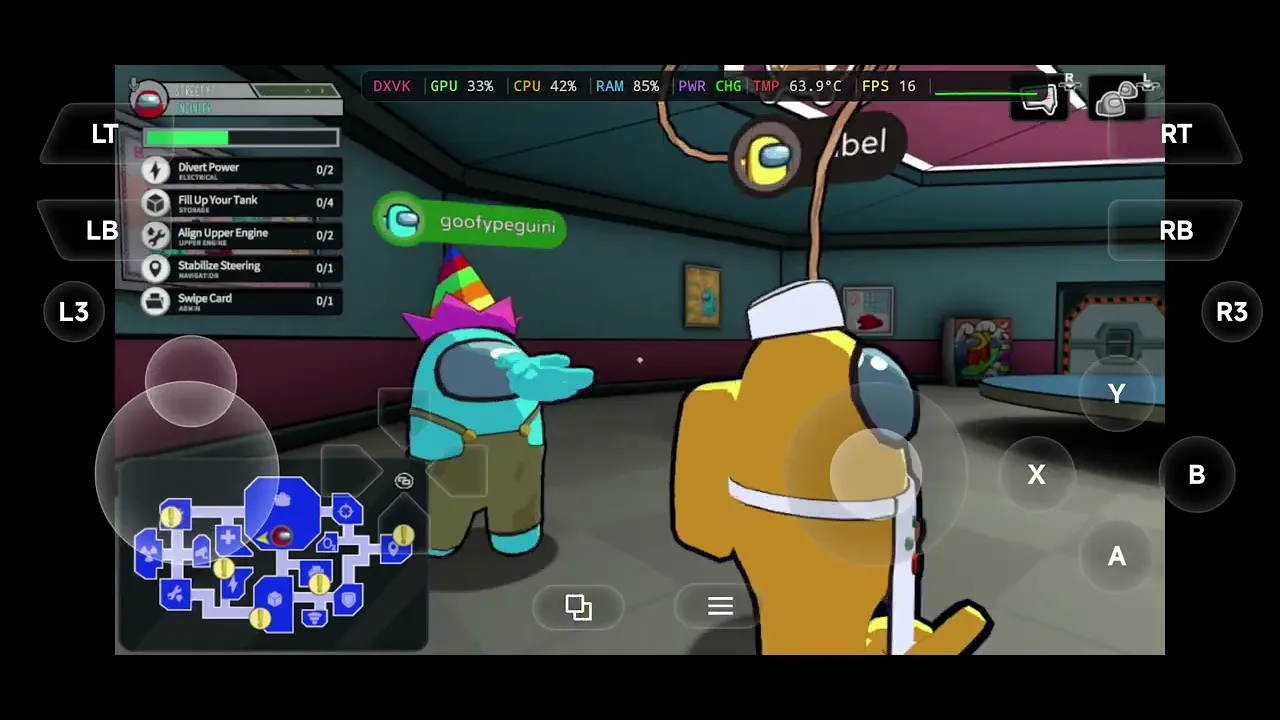 among us 3d on mobile