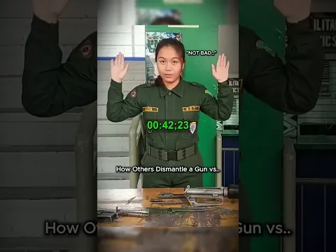 How Soldiers Dismantle Guns vs Veterans