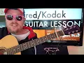 How To Play Kahan (last year) - Fred Again.. Kodak Black guitar tutorial (Beginner Lesson!)
