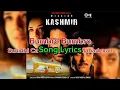 Lagu Song Lyrics | Bumbro Bumbro | Mission Kashmir | Sunidhi Chauhan, Shankar Mahadevan |