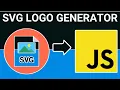 Build a SVG Logo Generator With Live Web App Using Google Fonts TTF File in Javascript