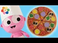 Download Lagu Pretend Play Cooking Pizza🍕| Kitchen Toys for Children with GooGoo Gaga | Learn Fruits \u0026 Vegetables