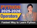 Python Tutorial Projects Notes Practice More 2025 26 Operators Complete Guide Hindi Urdu - 6