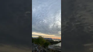 Mackerel Sky in Maine