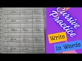 Cursive Writting Practice From Zero To Five Kindergarten Worksheets For Kids Write In Words