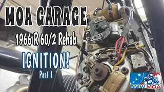 BMW R Rehab Ignition Part 1 - initial disassembly