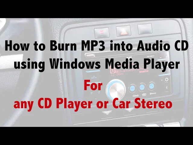 Download MP3 How to Burn MP3 to an Audio CD using Windows Media Player (For any CD/DVD Player or Car Stereo)