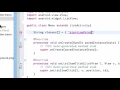 Android App Development for Beginners 18 Create a List Menu from the ListActivity class