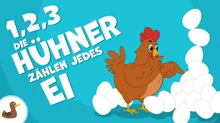 1, 2, 3 - Die Hühner zählen jedes Ei | Timmy Traktor & seine Freunde | EMMALU | Sing Kinderlieder