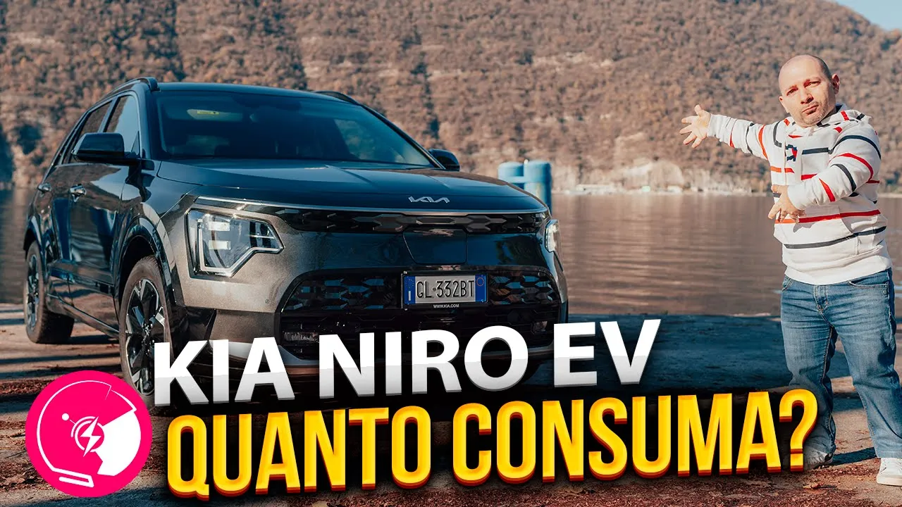 Kia Niro EV i Consumi in MONTAGNA, città, 90km/h 110km/h e AUTOSTRADA 130km/h