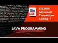 STS3007 - Advanced Competitive Coding